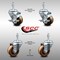 Service Caster 3 Inch SS High Temp Phenolic Swivel 10mm Threaded Stem Caster Brakes, 2PK SCC-SSTS20S314-PHSHT-M1015-2-TLB-2 - alternate 4